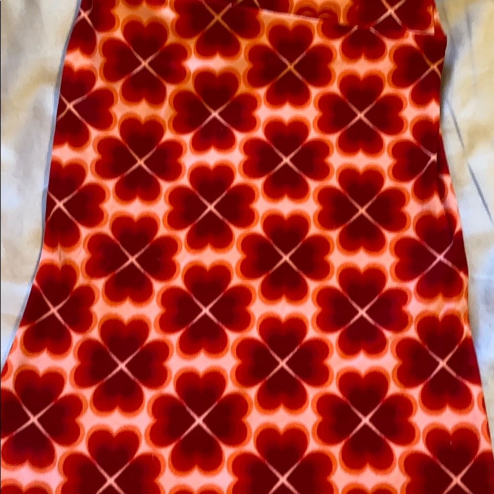 Lula Roe Patterned Leggings Size TC